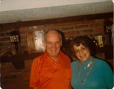 The author's father and his wife Barb